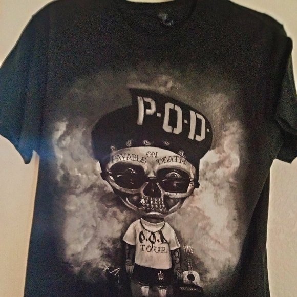 INSANELY RARE P.O.D. CONCERT TOUR SHIRT - Picture 2 of 4